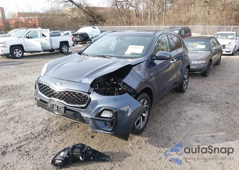 2020 Kia Sportage Lx from USA, damaged, VIN KNDPMCAC2L7689936